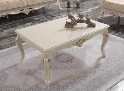 Couchtisch Wohnzimmertisch Beistelltisch Konsolen Beige Holz Tisch